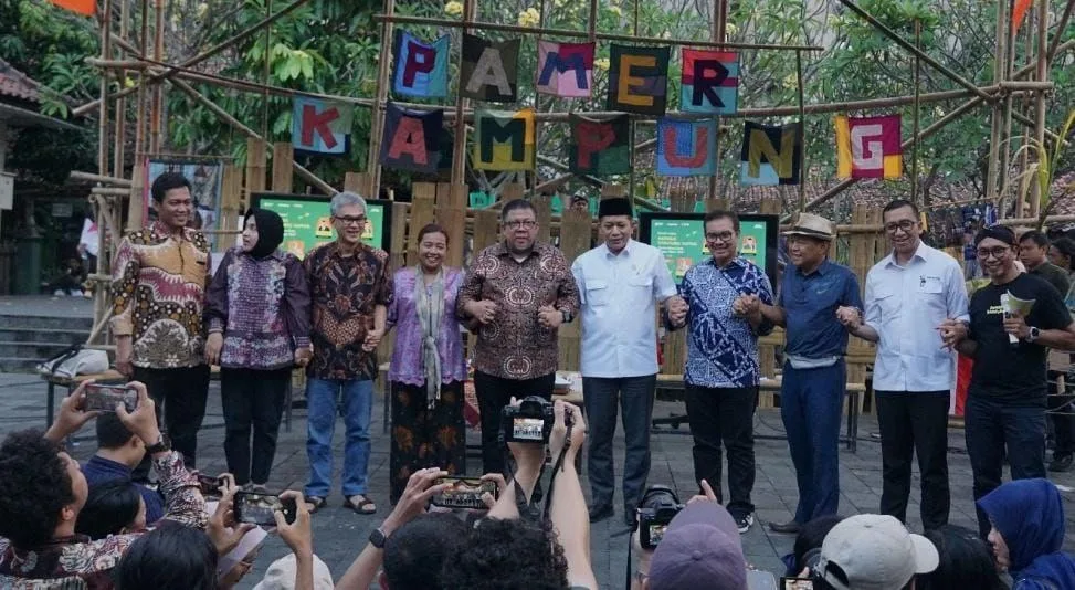The PKP Ministry and Cooperatives support the arrangement of Yogyakarta River River banks with mutual cooperation and cooperatives