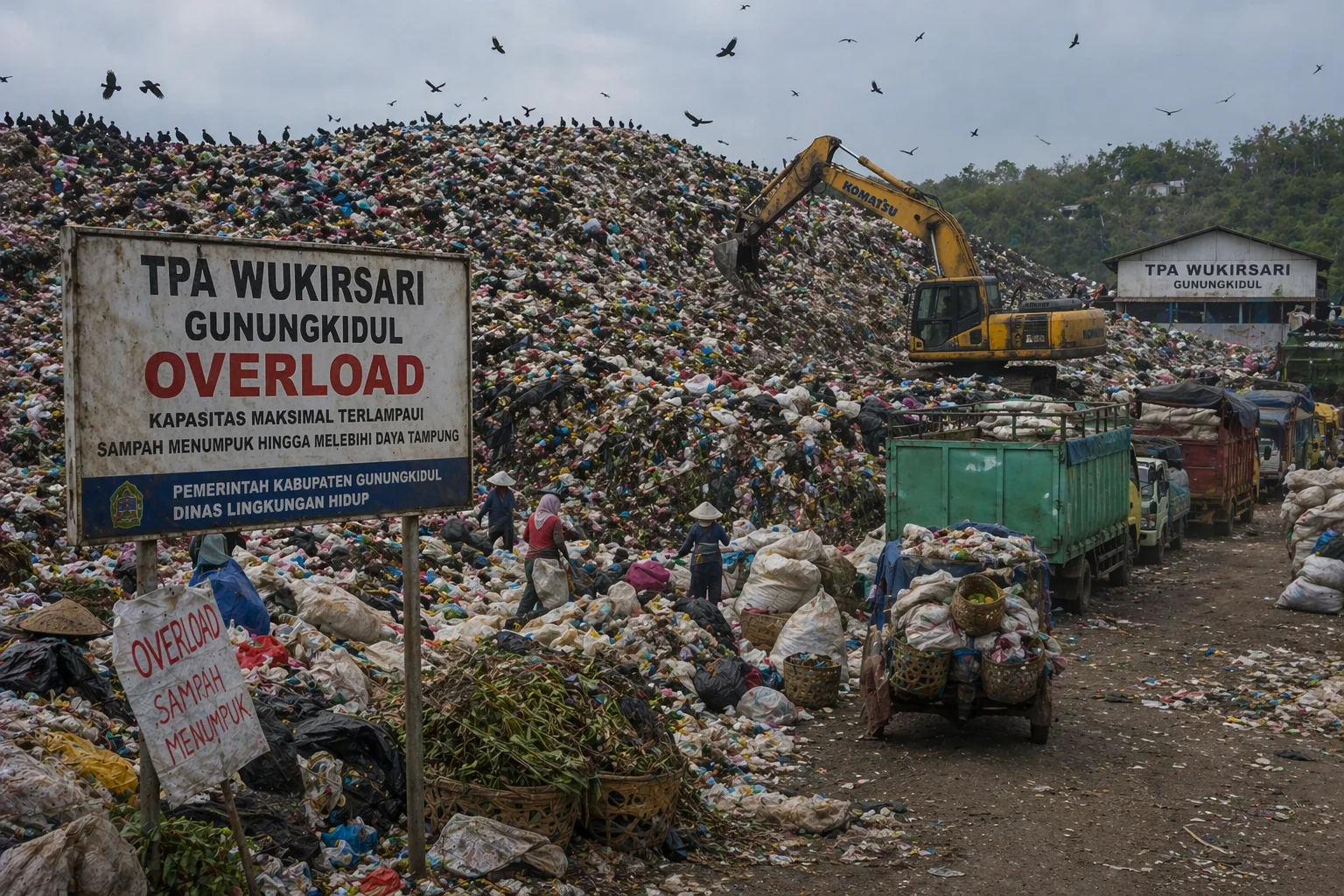 Wukirsari Gunungkidul TPA Overload, DLH Prepares Transformation to RDF for Renewable Energy Operational Target 2029