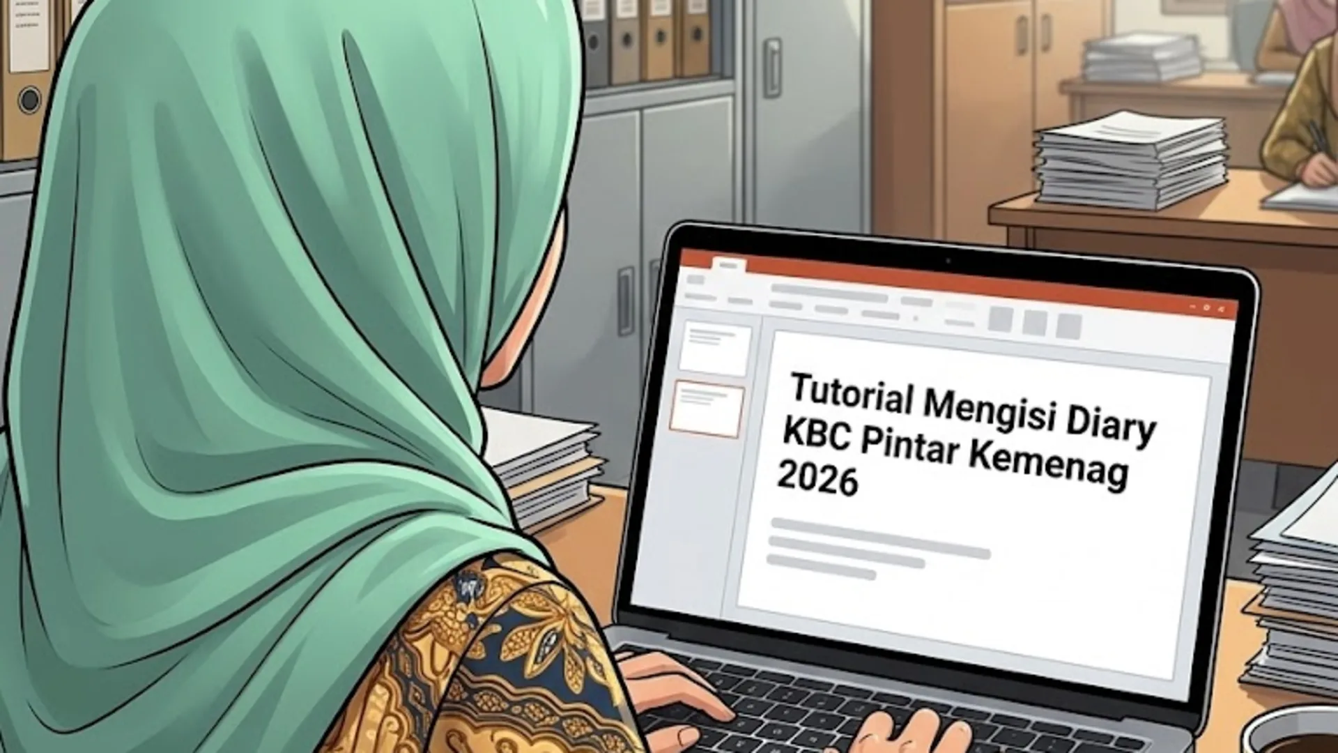 How to fill in the 2026 Kemenag Smart KBC Diary