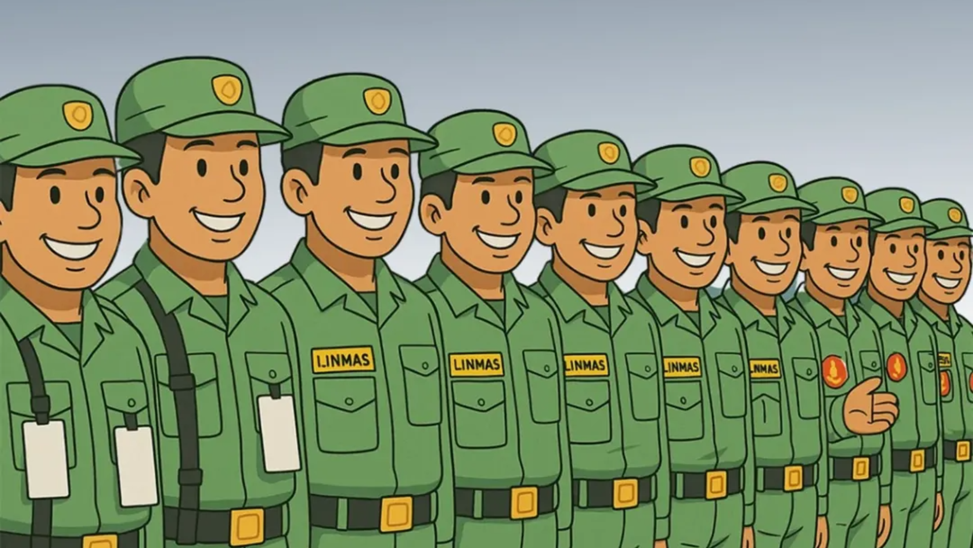 Hansip Day 2026 Banners and Posters, Understand Online & Offline Publication Media Design References